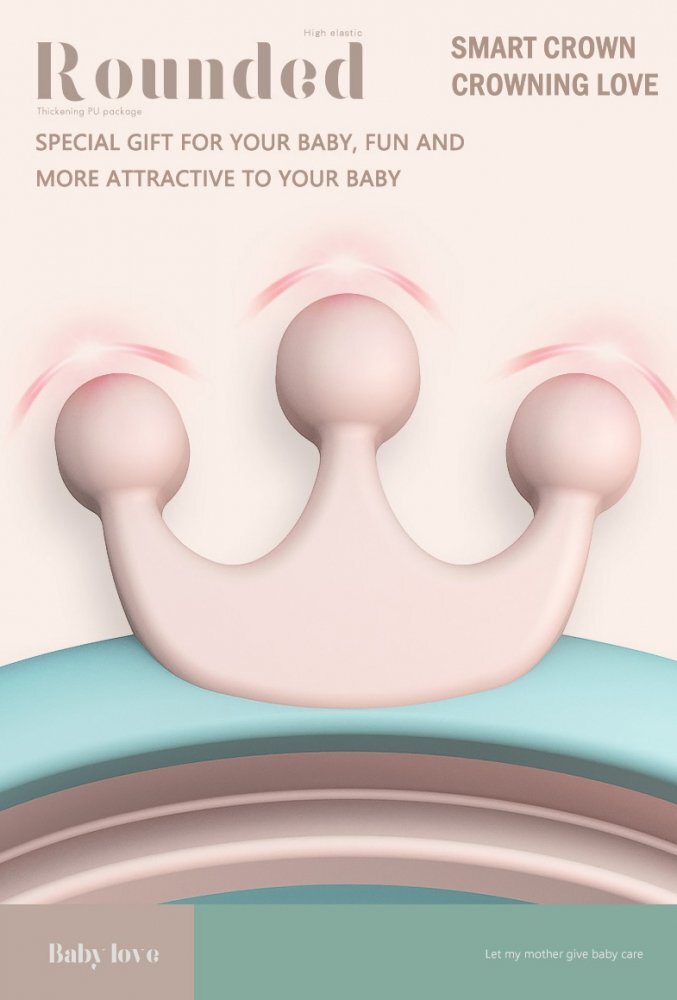 Little Mom Recipient pentru clatit Royal Pink pliabil margini rotunjite fara BPA capacitate 4.2 litri
