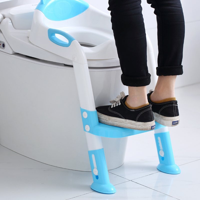 Little Mom Reductor pentru toaleta cu scarita Teddy Blue
