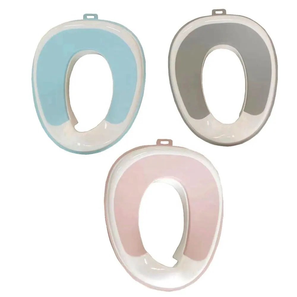 Little Mom Reductor WC pentru copii Pink design ergonomic antiderapant cu suport de agatare compatibilitate universala pentru copii cu varsta pana la 7 ani protectie impotriva stropilor