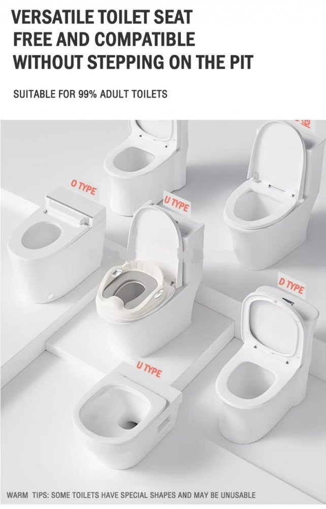 Little Mom Reductor WC pentru copii Silver cu dubla fixare spatar si manere de sustinere colac moale din spuma PU protectie impotriva stropilor