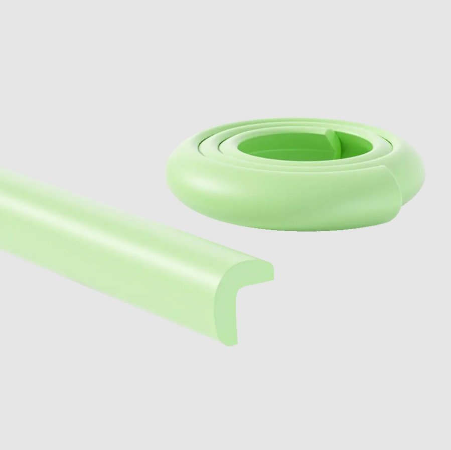 Little Mom Rola protectie Soft Green din spuma impermeabila flexibila multifunctionala lungime 4m