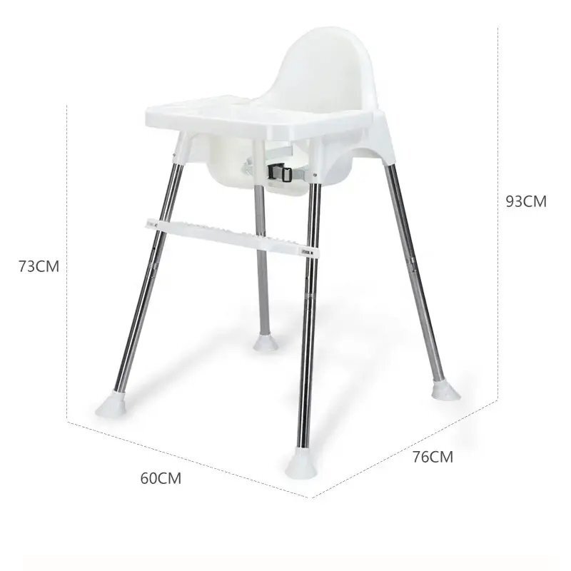 Little Mom Scaun de masa pentru copii 2 in 1 Classic Bej cu tavita dubla si suport pentru picioare centura de siguranta tavita detasabila design ergonomic picioare antiderapante 6 luni+