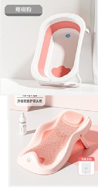 Little Mom Set cadita pliabila pentru copii Royal Pink echipata cu termometru display digital design modern margini rotunjite si suport anatomic inclus dimensiune 76 x 21 x 49 cm