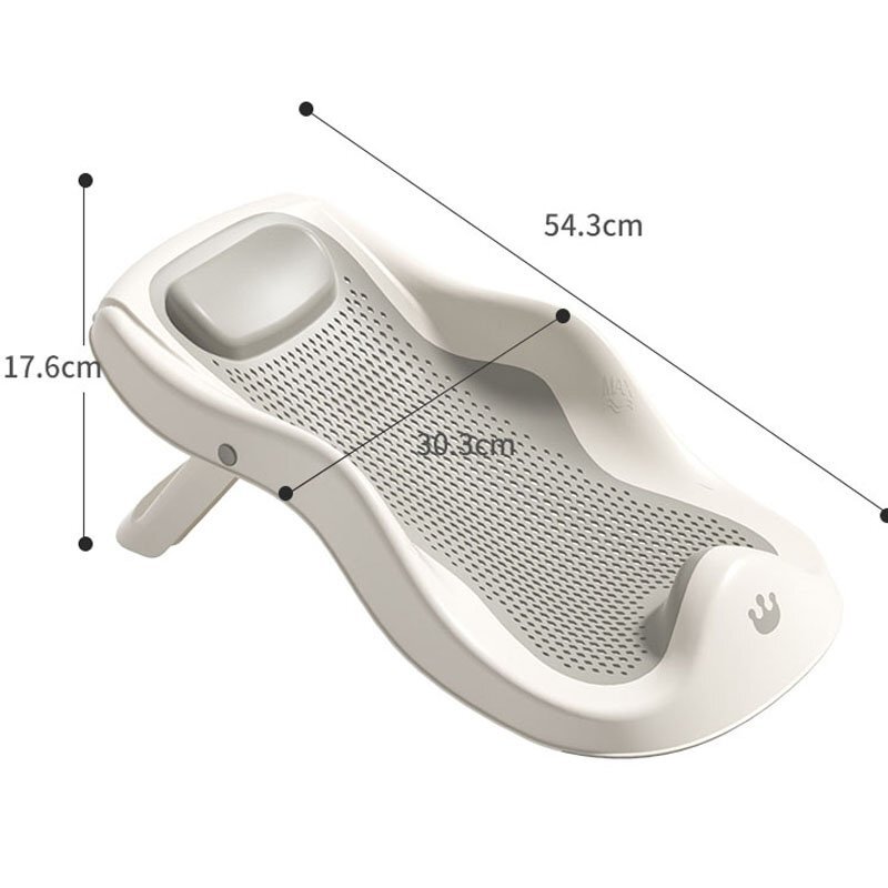 Little Mom Set cadita pliabila XLarge pentru copii Grey echipata cu termometru display digital design modern margini rotunjite capacitate 55L si suport anatomic inclus