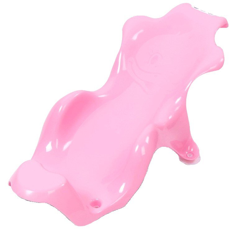 Little Mom Suport anatomic Duck Sitting Chair Pink pentru cadita cu suprafata anti-alunecare margini rotunjite ventuze de fixare