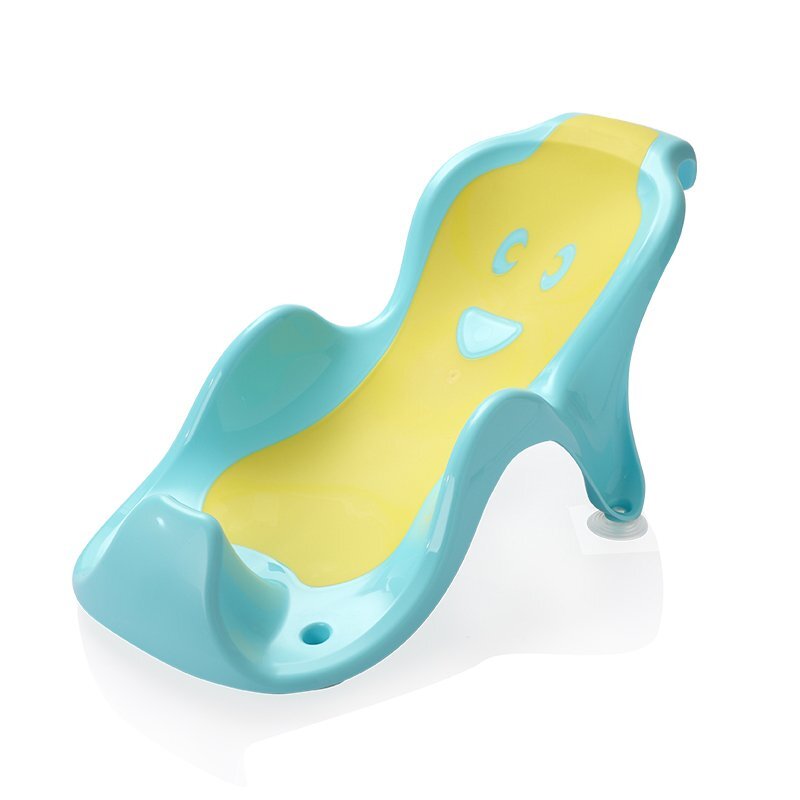 Little Mom Suport anatomic pentru cadita copii Cocoon Blue design bionic cu inclinare de 23 de grade fixare cu ventuze compatibilitate universala dimensiune 56 x 29 x 22 cm