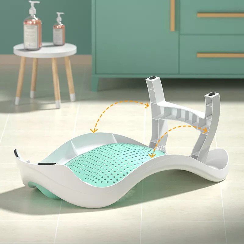 Little Mom Suport anatomic pliabil pentru cadita Blue