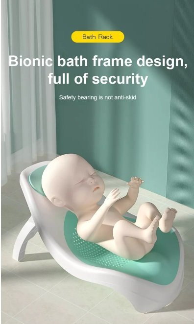 Little Mom Suport anatomic pliabil pentru cadita Green