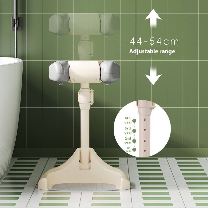 Little Mom Suport ergonomic pentru baita independenta a bebelusilor Bath Grey design cu inaltime ajustabila intre 44-54 cm stabil si sigur compact si portabil cu elementele de sustinere pentru brate