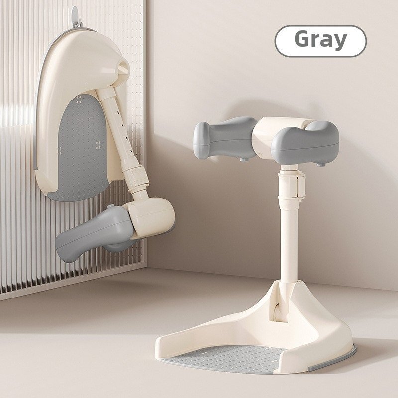 Little Mom Suport ergonomic pentru baita independenta a bebelusilor Bath Khaki design cu inaltime ajustabila intre 44-54 cm stabil si sigur compact si portabil cu elementele de sustinere pentru brate