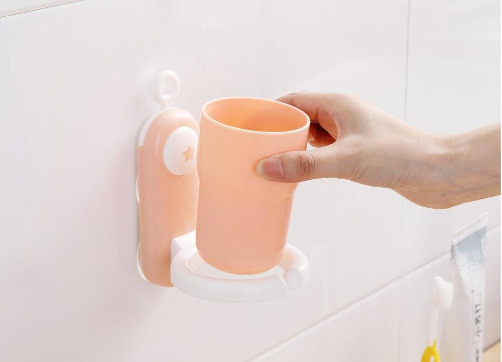 Little Mom Suport pentru periute de dinti Pink