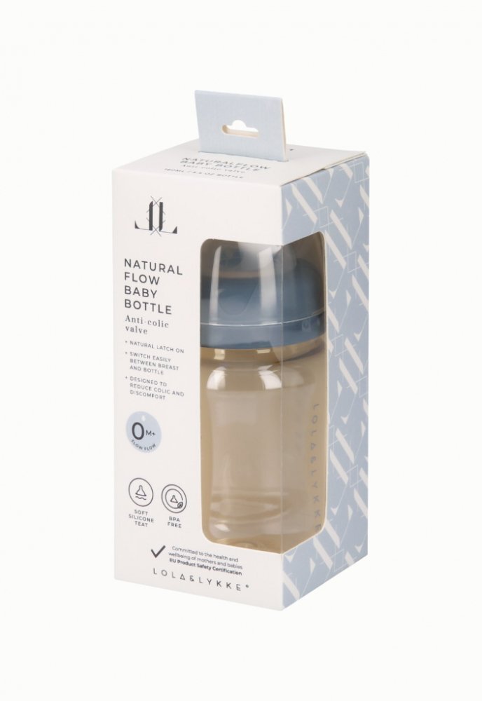 Lola&amp;Lykke Biberon NaturalFlow 3 luni+