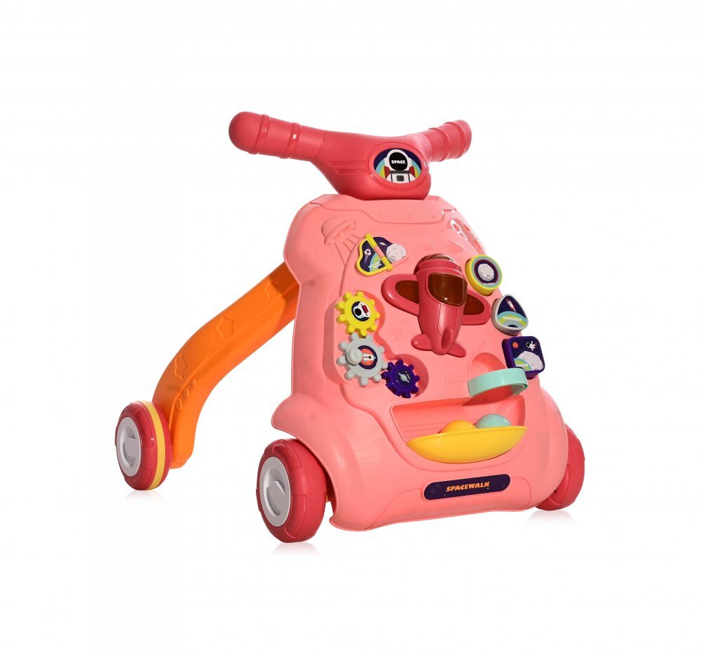 LORELLI Antemergator multifunctional cu centru de activitati Space Pink