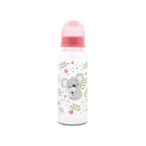 LORELLI Biberon cu capac Shell Pink 0 luni+ 250 ml