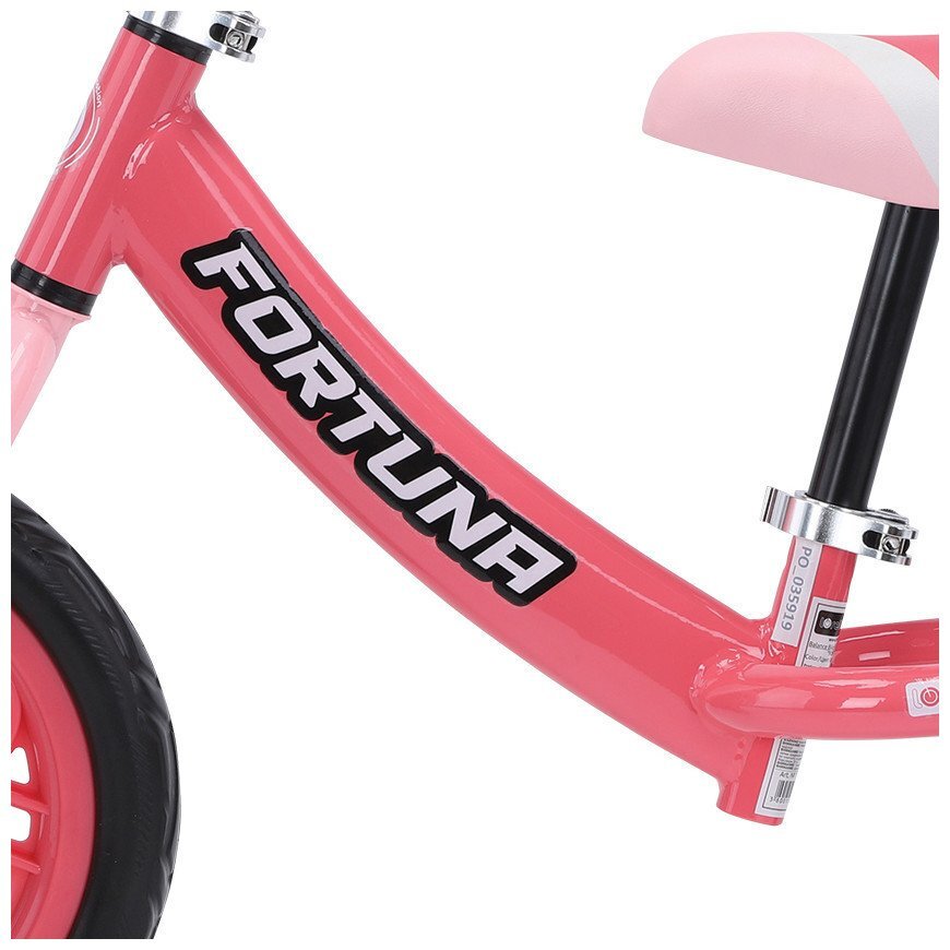 LORELLI Bicicleta copii fara pedale Fortuna 2-5 ani lightdark pink varsta 2-5 ani ghidon reglabil in inaltime de la 51 cm pana la 60 cm roti din spuma EVA 11 inch scaun reglabil de la 33 cm pana la 43 cm