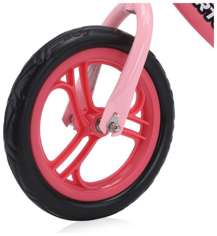 LORELLI Bicicleta copii fara pedale Fortuna 2-5 ani lightdark pink varsta 2-5 ani ghidon reglabil in inaltime de la 51 cm pana la 60 cm roti din spuma EVA 11 inch scaun reglabil de la 33 cm pana la 43 cm