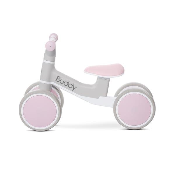 LORELLI Bicicleta de echilibru Buddy Pink 12-36 luni roti spuma Eva limitator de directie greutate admisa 20 kg