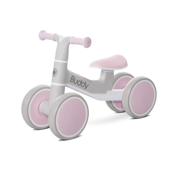 LORELLI Bicicleta de echilibru Buddy Pink 12-36 luni roti spuma Eva limitator de directie greutate admisa 20 kg