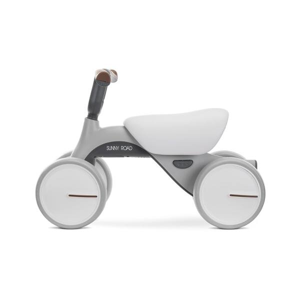 LORELLI Bicicleta de echilibru pentru copii Sunny Road Grey 12-36 luni scaun reglabil lumini si muzica