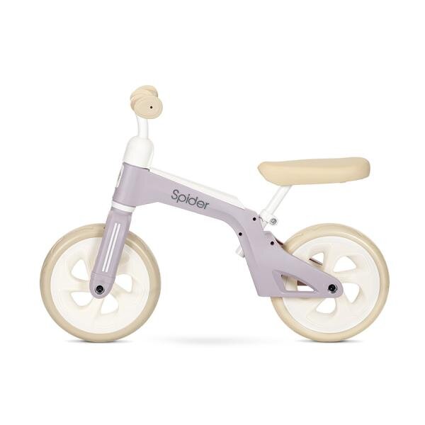LORELLI Bicicleta de tranzitie pentru copii Spider Pink fara pedale ghidon reglabil sezut ajustabil limitator de directie cadru din aluminiu roti 10 inch greutate admisa 20 kg