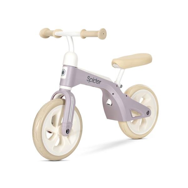 LORELLI Bicicleta de tranzitie pentru copii Spider Pink fara pedale ghidon reglabil sezut ajustabil limitator de directie cadru din aluminiu roti 10 inch greutate admisa 20 kg