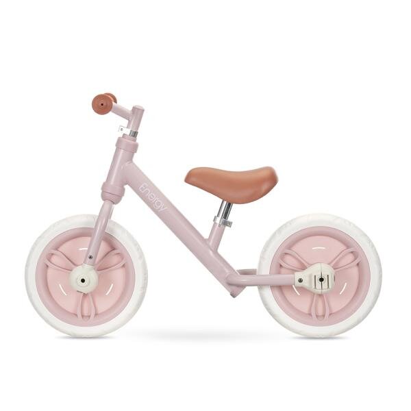 LORELLI Bicicleta pentru copii Energy Pink de tranzitie 2 in 1 cu pedale si roti auxiliare 2-5 ani