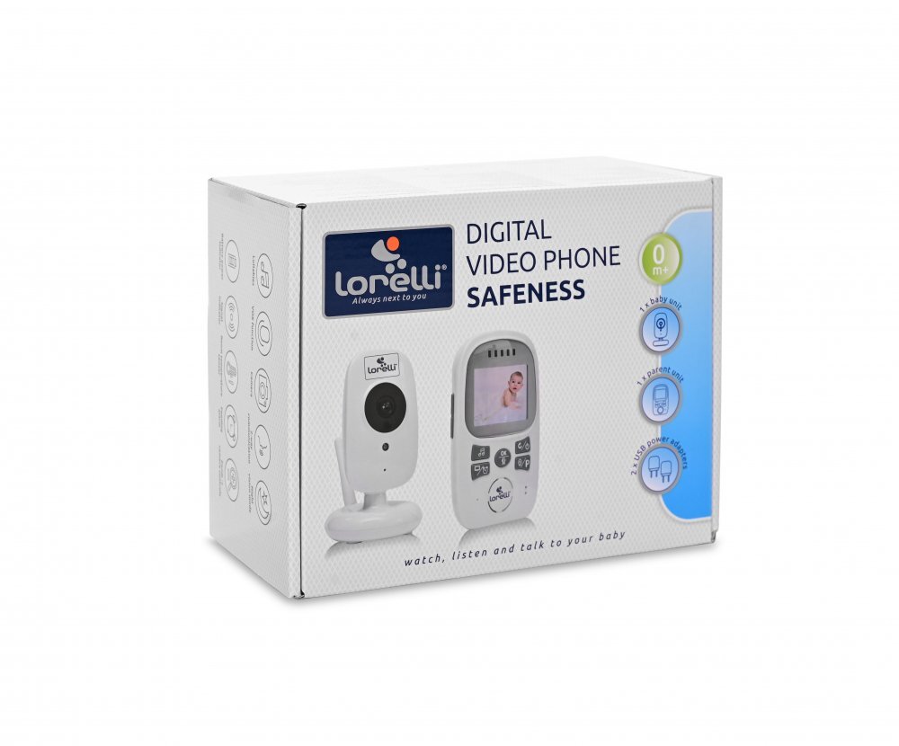 LORELLI Camera supraveghere bebelusi audio video wireless Safeness