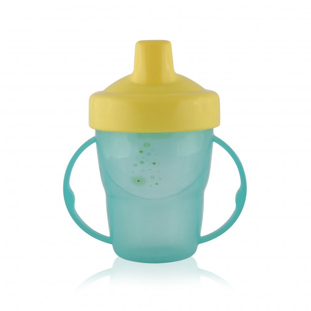 LORELLI Cana cu manere si cioc 12 luni+ 210 ml Green