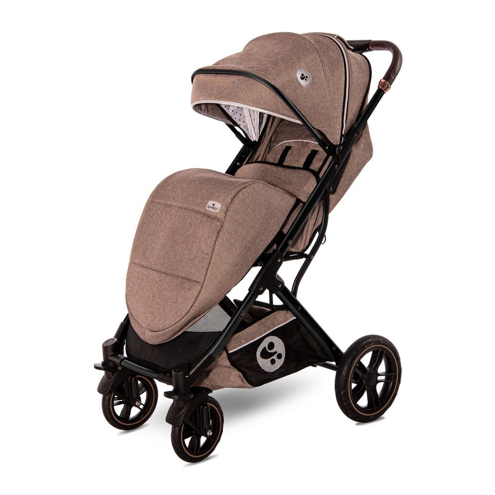 LORELLI Carucior 2 in 1 cos auto inclus Storm cadru aluminiu Pearl Beige