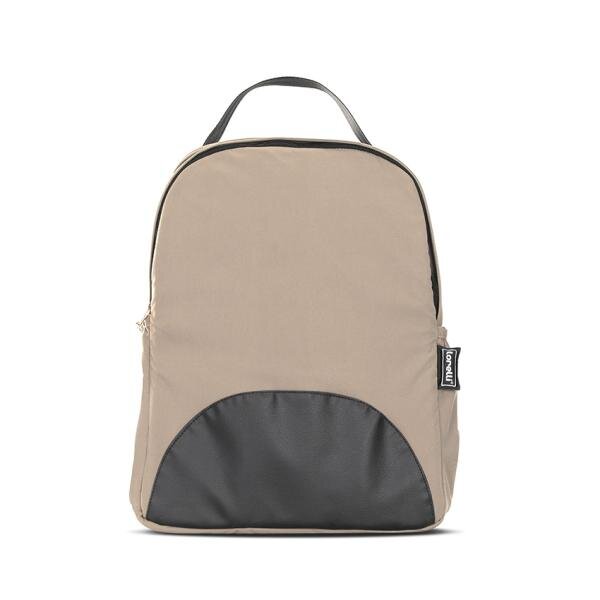 LORELLI Carucior 2 in 1 pentru copii Bianca Beige Warm cadru din aluminiu suspensii cos landou individual cu maner de transport geanta greutate suportata 22 kg