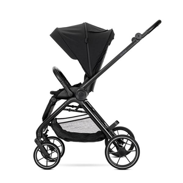 LORELLI Carucior 2 in 1 pentru copii Venice Black cadru din aluminiu suspensii sezut reversibil geanta greutate admisa 22 kg