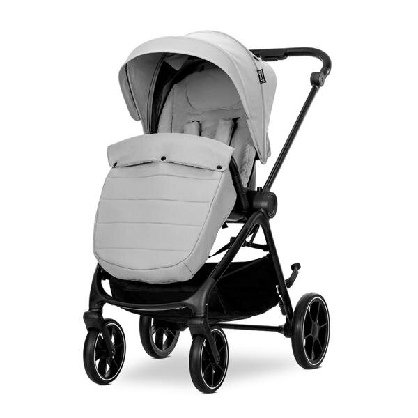 LORELLI Carucior 2 in 1 pentru copii Venice Grey cadru din aluminiu suspensii sezut reversibil geanta greutate admisa 22 kg