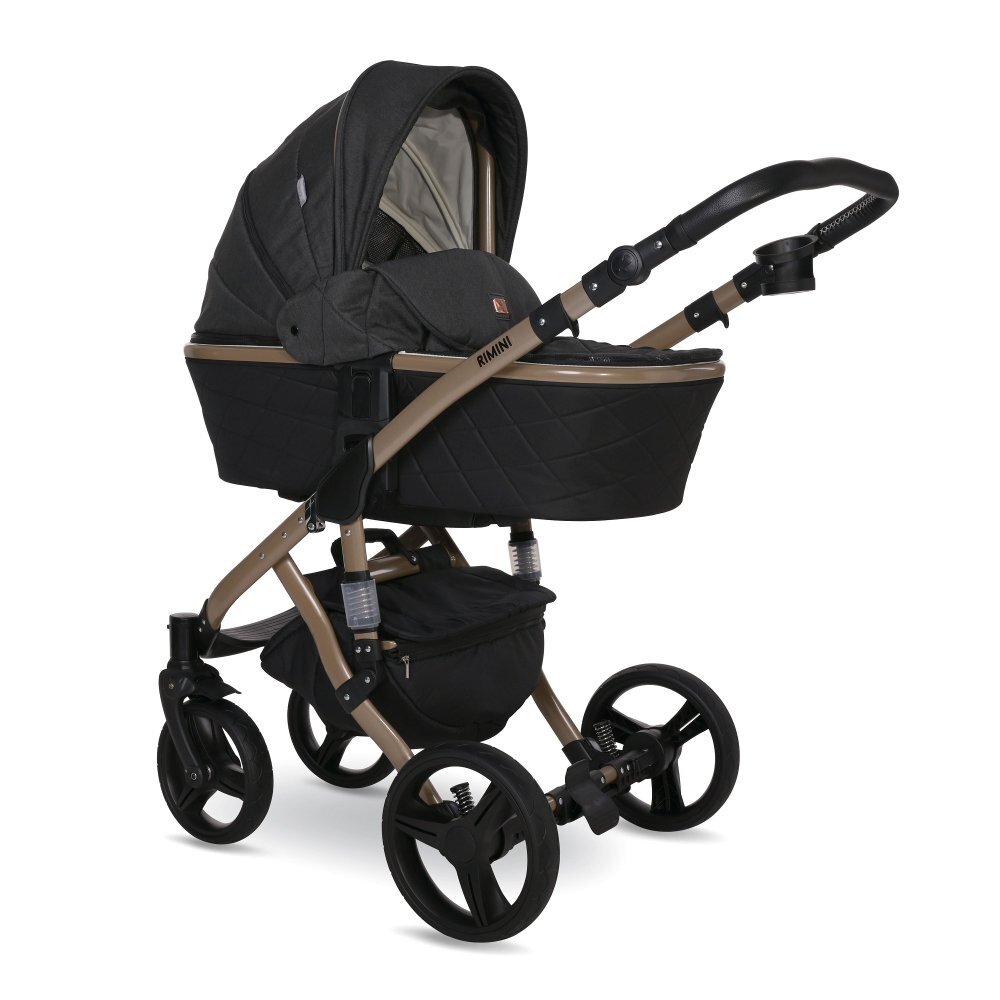 LORELLI Carucior 2 in 1 Rimini Premium Black