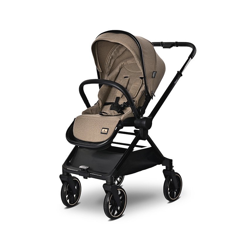 LORELLI Carucior 3 in 1 pentru copii Reya Maro cu maner reversibil cadru din aluminiu suspensii maner pentru transport greutate admisa 22 kg