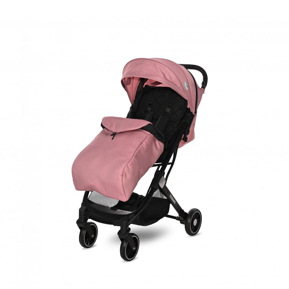 LORELLI Carucior Fiorano cu husa de picioare inclusa si maner de transport tip troller Rose Quartz