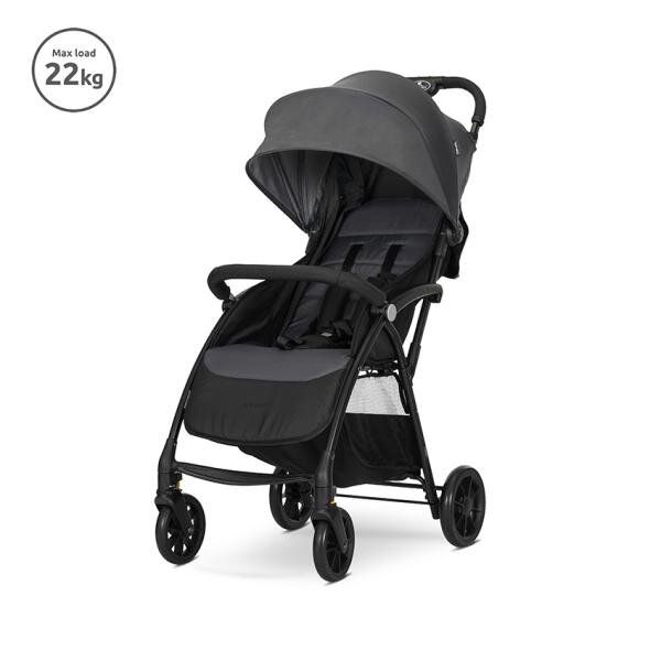 LORELLI Carucior pentru copii Fresh Grey Icy ultra-light suport picioare reglabil bara detasabila suspensie greutate admisa 22 kg