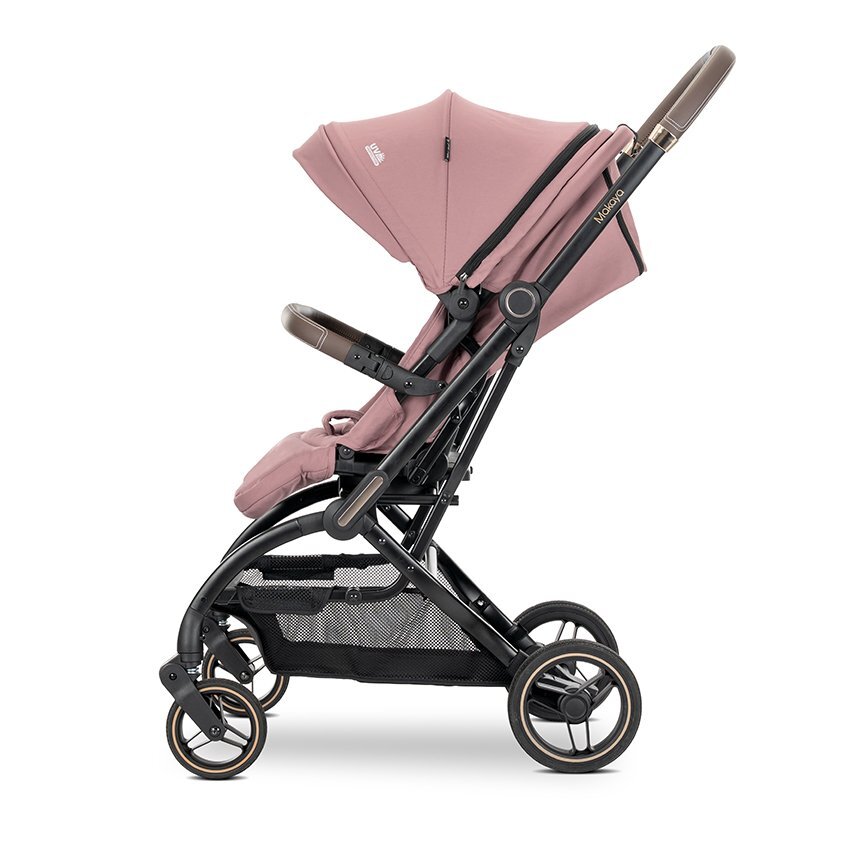 LORELLI Carucior pentru copii Makaya Pink cu scaun rotativ 360 grade cadru din aluminiu greutate admisa 22 kg