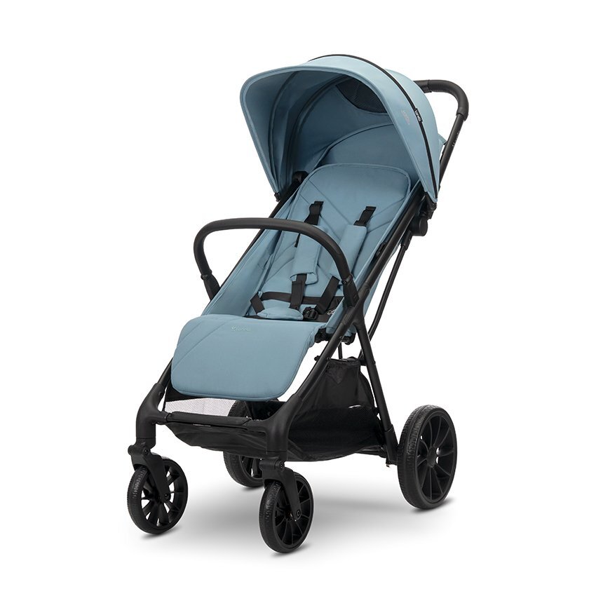 LORELLI Carucior pentru copii Nuvella Blue pliere cu o mana spatar reglabil copertina extensibila 0-48 luni pana la 22 kg
