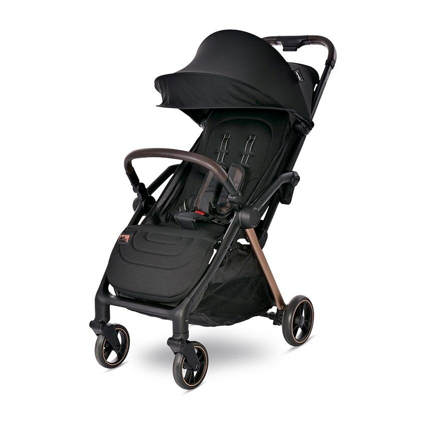 LORELLI Carucior pentru nou-nascut autofold Loret ultra-light pana la 22 kg Black Jasper