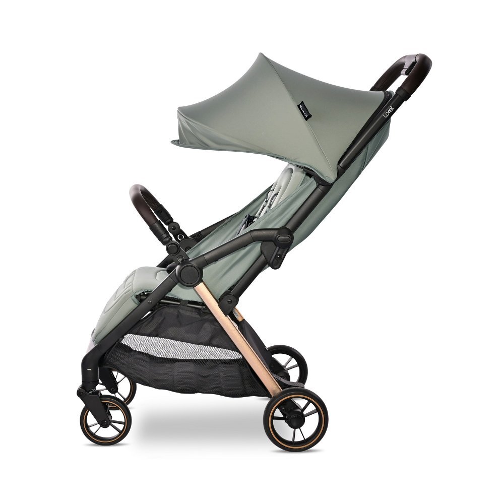 LORELLI Carucior pentru nou-nascut autofold Loret ultra-light pana la 22 kg Green