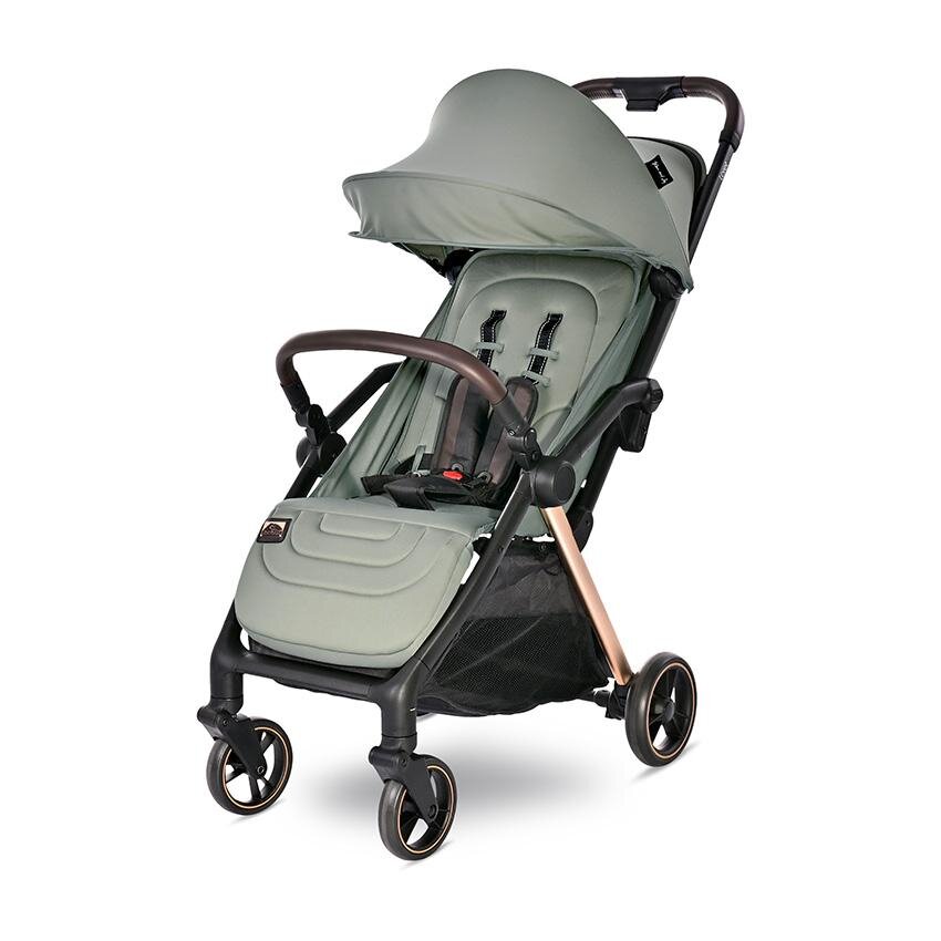 LORELLI Carucior pentru nou-nascut autofold Loret ultra-light pana la 22 kg Green