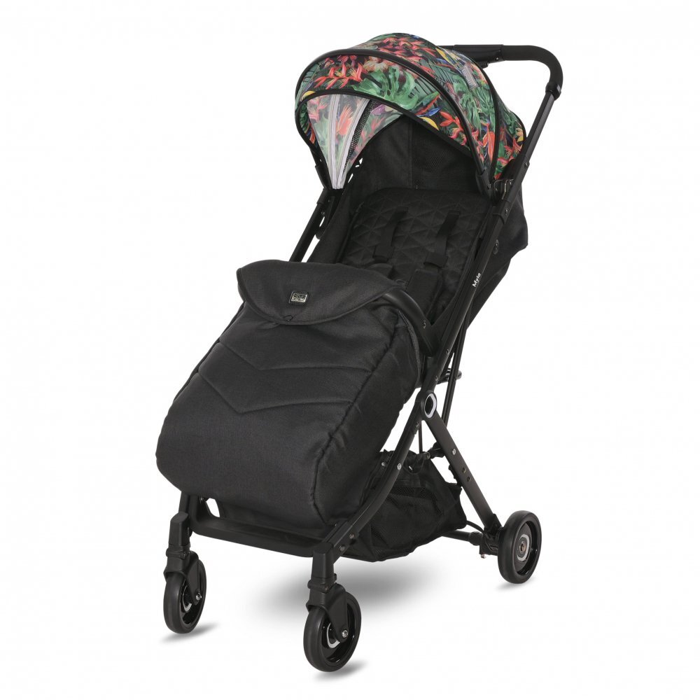 LORELLI Carucior pentru nou-nascut Myla tip troller tropical flowers