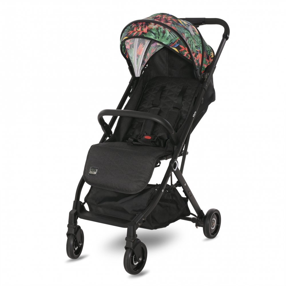 LORELLI Carucior pentru nou-nascut Myla tip troller tropical flowers