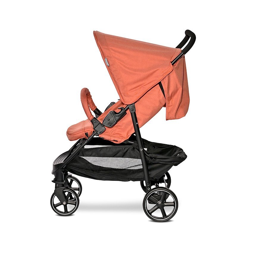 LORELLI Carucior sport pentru copii Rome Ginger 6 luni-3 ani cu spatar reglabil bara frontala detasabila suport picioare reglabil greutate admisa 15 kg