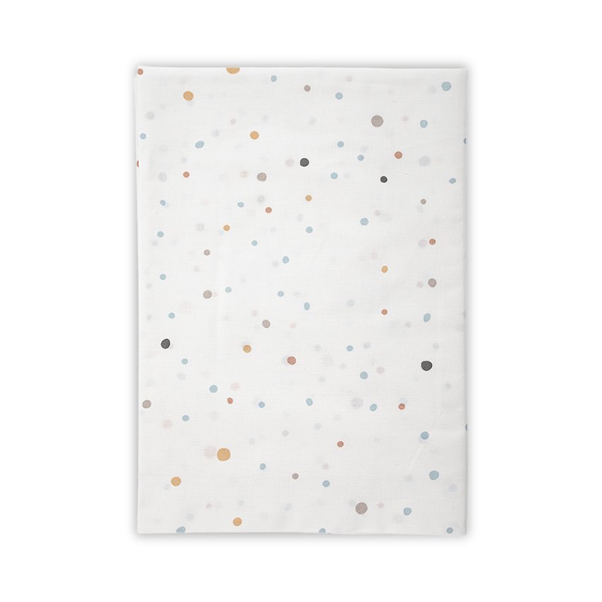 LORELLI Cearceaf bumbac ranforce 100 x 150 cm Happy Friends Blue