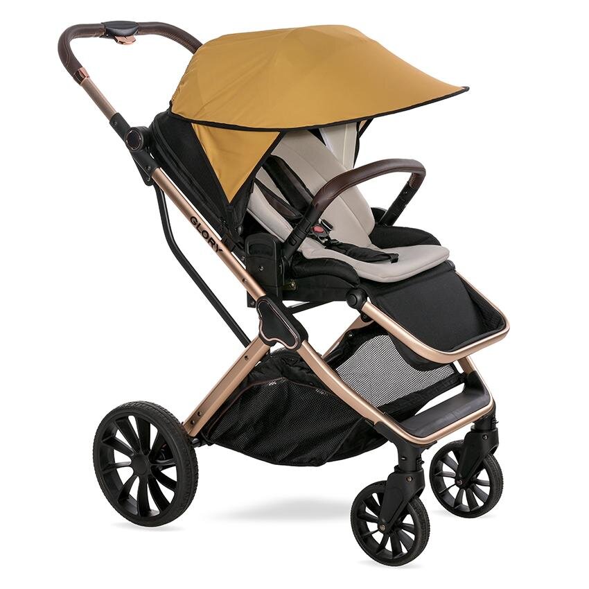 LORELLI Copertina pentru carucior model universal protectie solara Lemon Curry