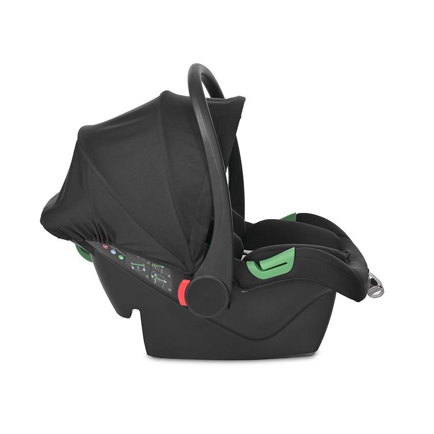 LORELLI Cosulet auto pentru copii Spirit i-Size 0-15 luni 40-87 cm Black Jasper