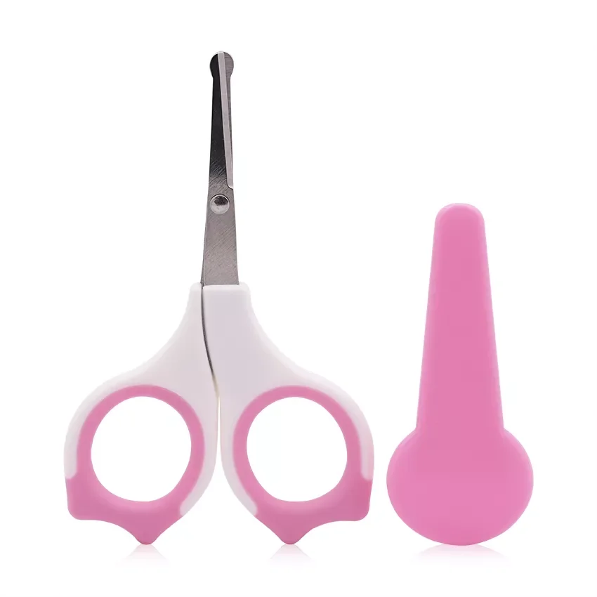 LORELLI Forfecuta de unghii pentru bebelusi cu suport de protectie 0 luni+ Blush Pink