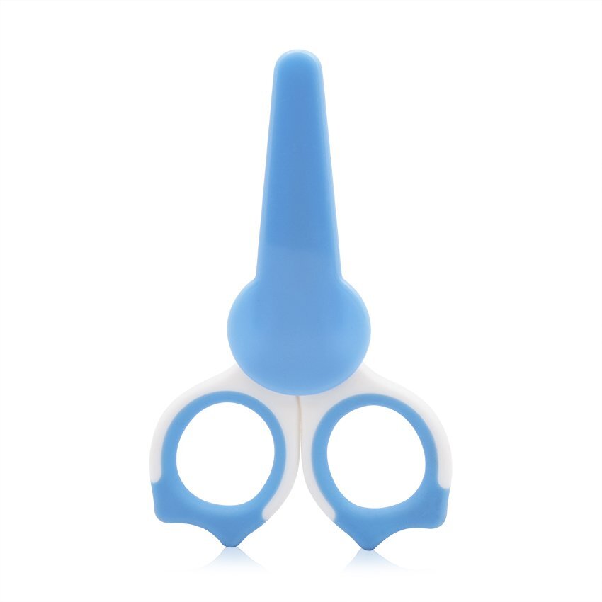 LORELLI Forfecuta de unghii pentru bebelusi cu suport de protectie 0 luni+ Moonlight Blue
