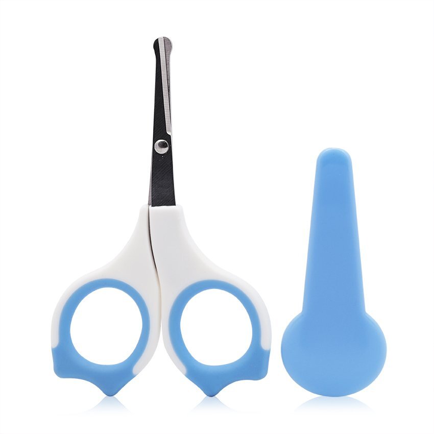 LORELLI Forfecuta de unghii pentru bebelusi cu suport de protectie 0 luni+ Moonlight Blue